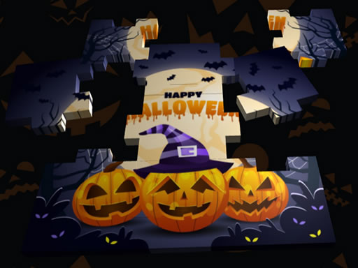 3D Halloween Jigsaw